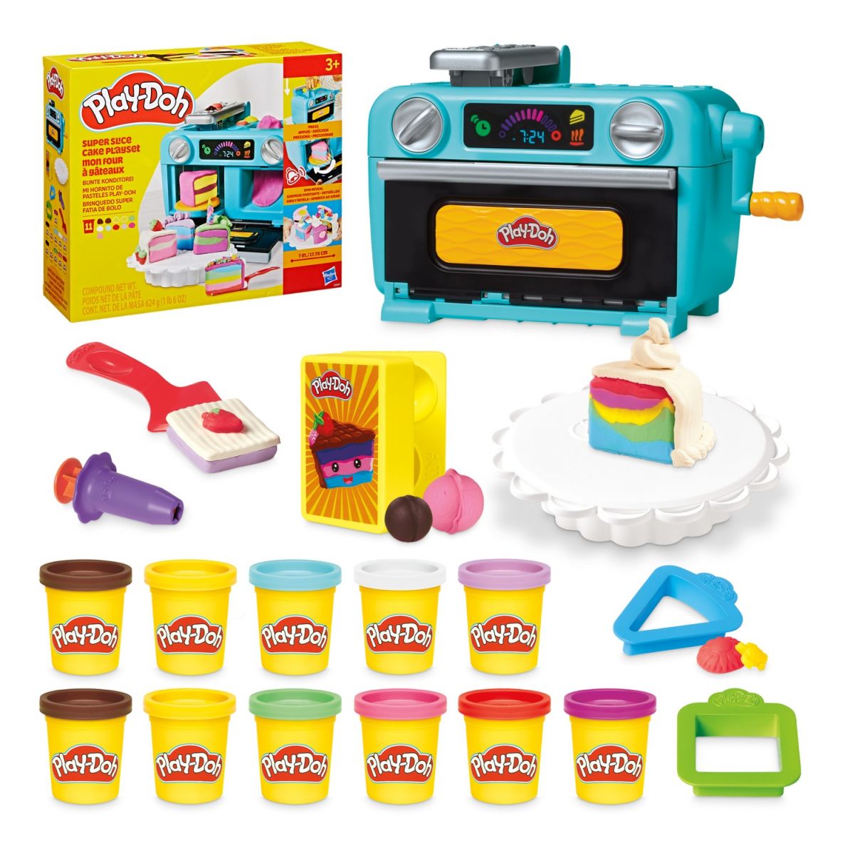 Play-Doh Набір для творчості з масою для ліплення Супер торт  фото 7