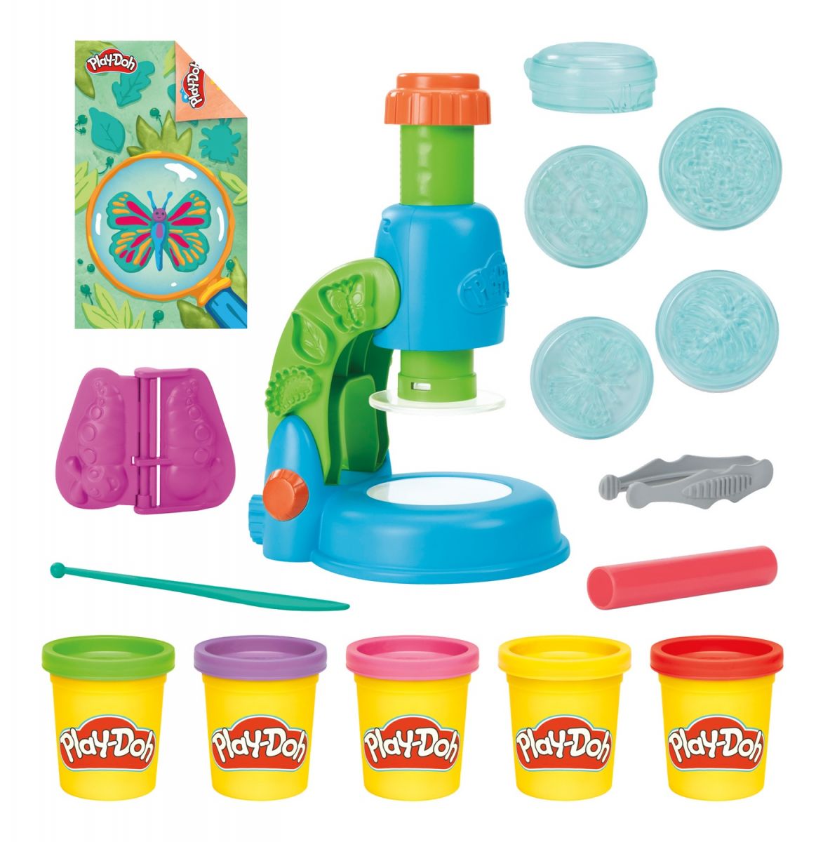 Play-Doh Набор для творчества с массой для лепки Микроскоп  фото 7