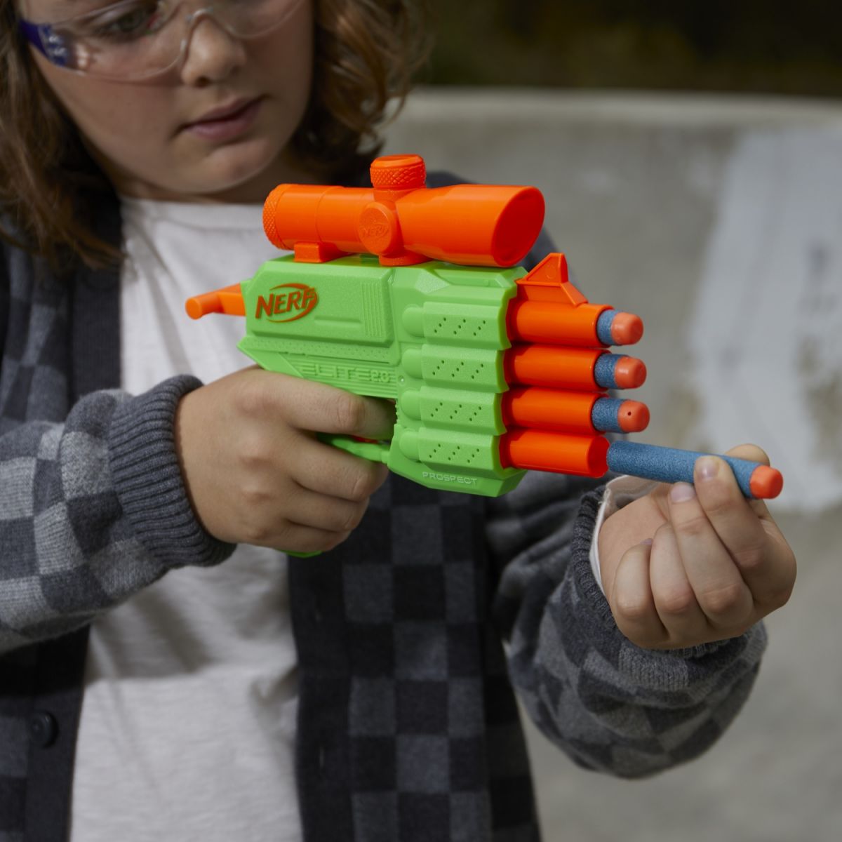 NERF Набор бластеров Элит Фейс офф таргет  фото 7