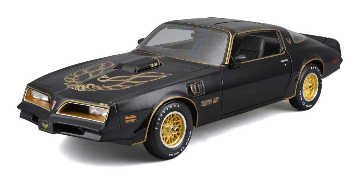 Машинка іграшкова 1978 Pontiac Firebird Trans Am, масштаб 1:18 чорна  фото 7