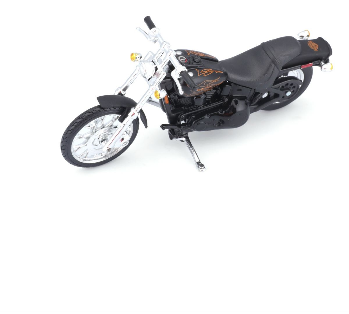 Набір іграшковий Harley-Davidson: машинка 1:27 1999 Ford F-350 Super Duty Pickup, мотоцикл 1:24  фото 7