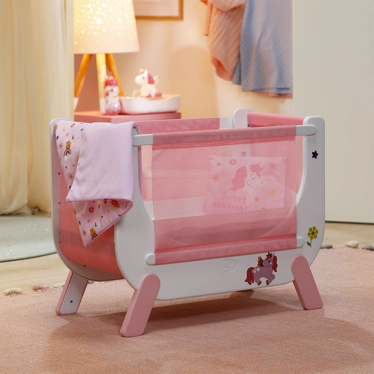 Кроватка для куклы BABY born – Сны Единорога  фото 7