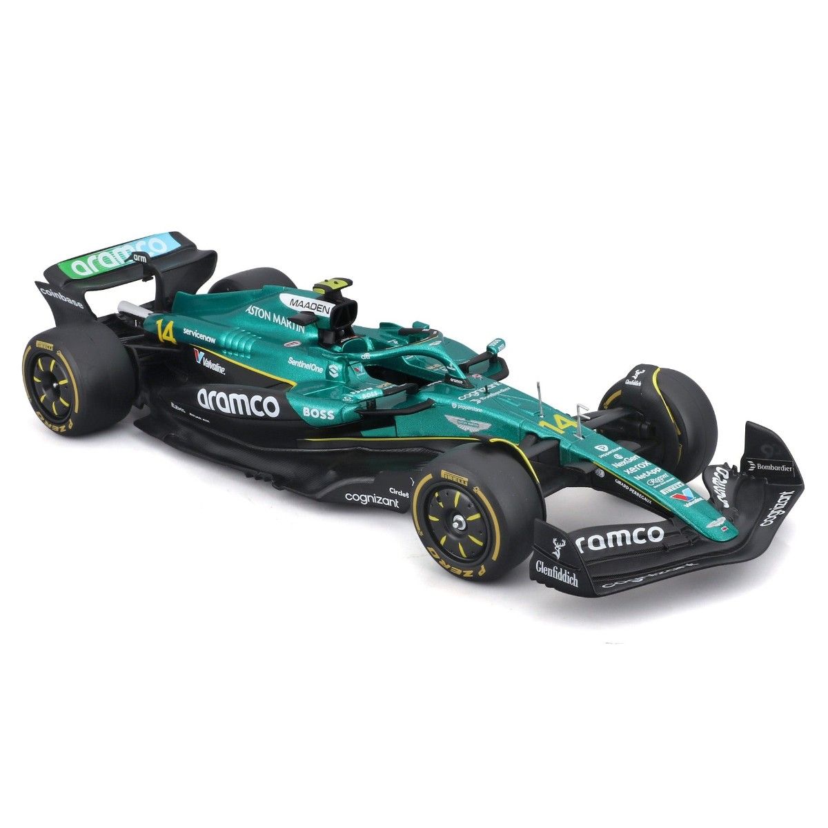 Автомодель з фігуркою – Aston Martin AMR25 (2025) (1:24)  фото 7