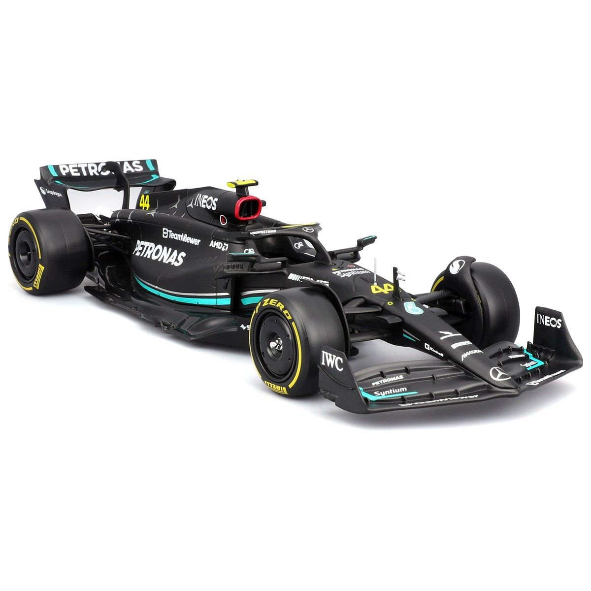 Автомодель з фігуркою – Mercedes‑AMG Petronas F1 W15 (2024) (1:24)  фото 7