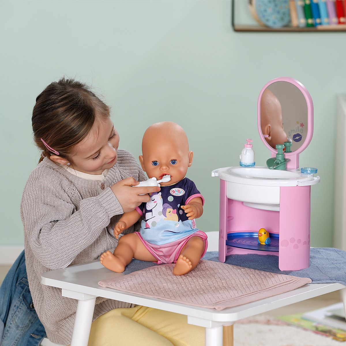 Игровой набор Baby Born – Утренний уход  фото 7