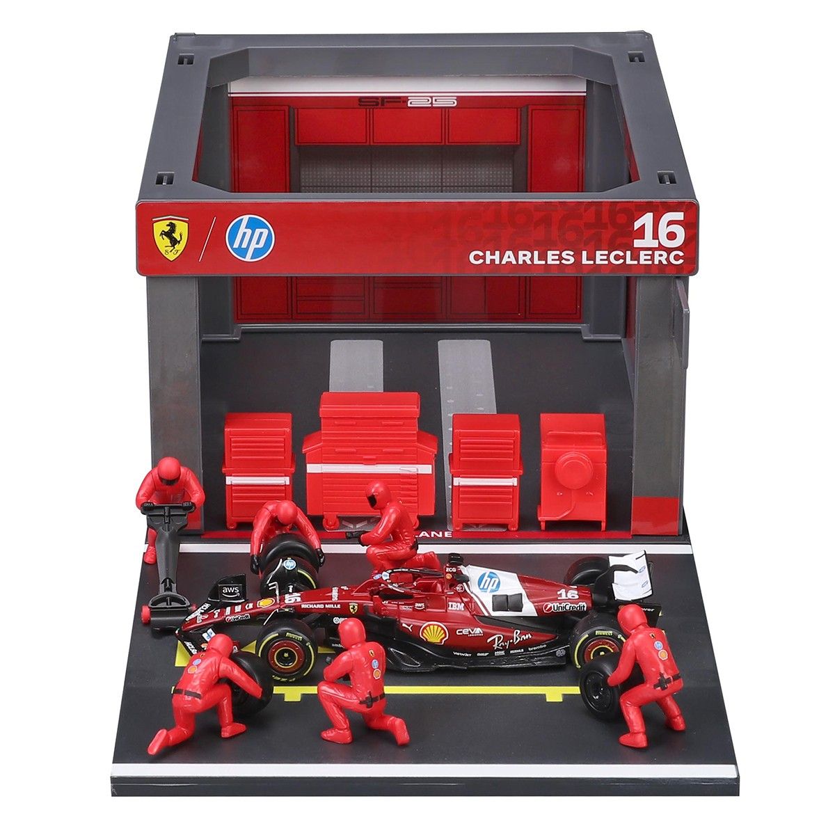 Ігровий набір - Pit Pass Ferrari SF-25 (1:43)  фото 7