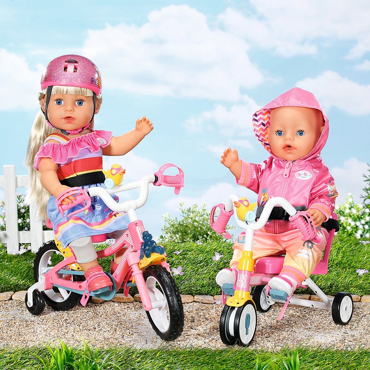 Триколісний велосипед для ляльки Baby Born – Пригоди з Бертою  фото 7
