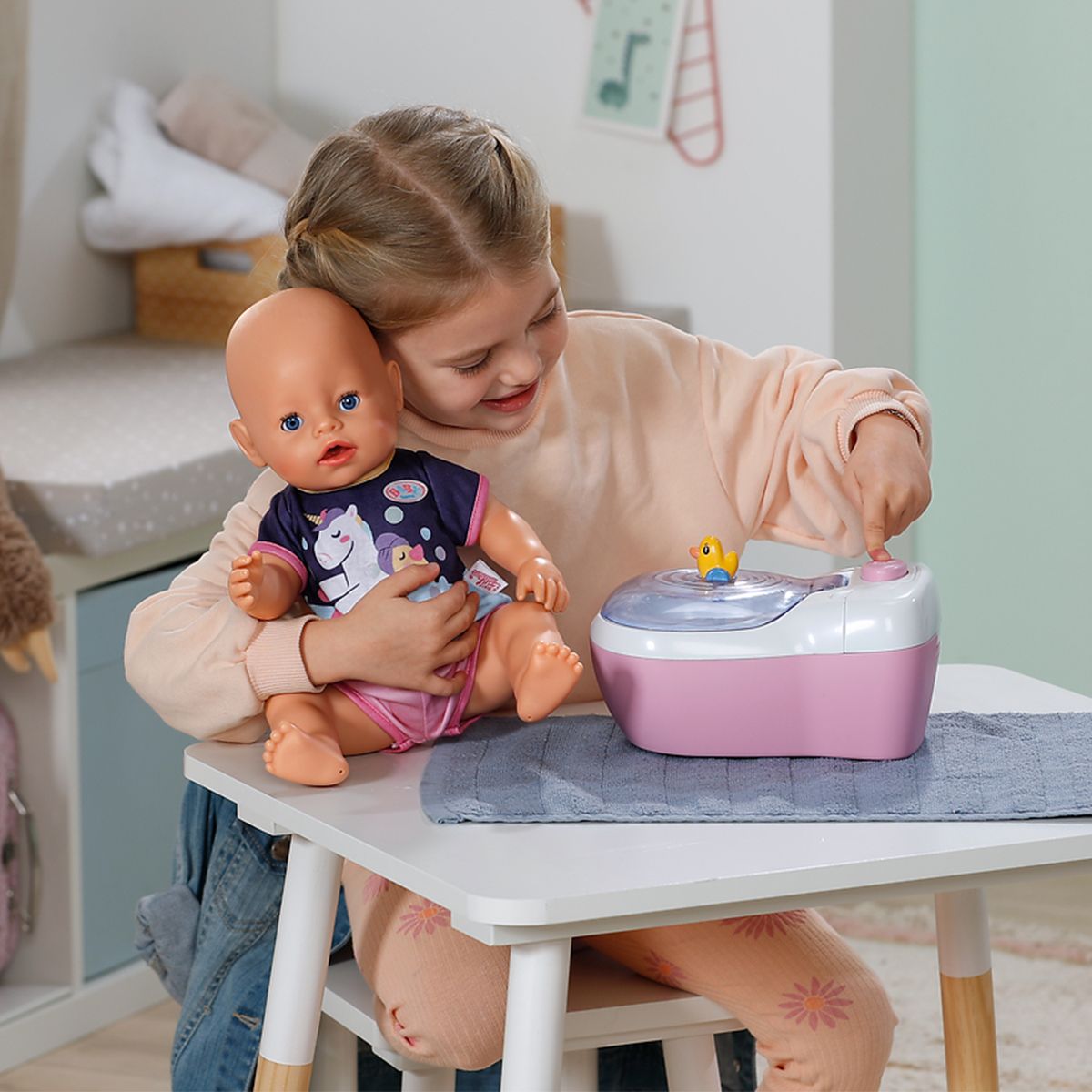 Інтерактивний унітазик для ляльки Baby Born – Маленький туалет (звук)  фото 7