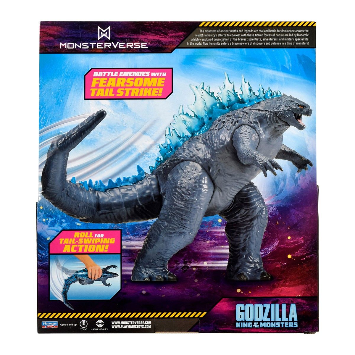 Фигурка Godzilla vs.  Kong – Годзилла гигант готова к бою  фото 7