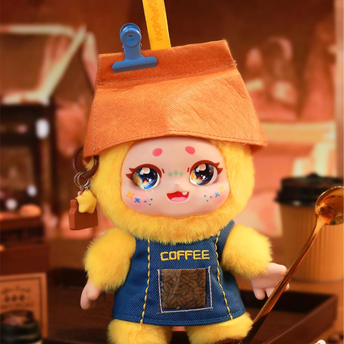 Коллекционная мягкая игрушка с кольцом POP TOP Kimmon - Кавайная кофейня  фото 7