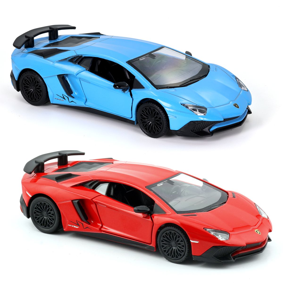 Автомодель - Lamborghini Aventador (красный, синий)  фото 7
