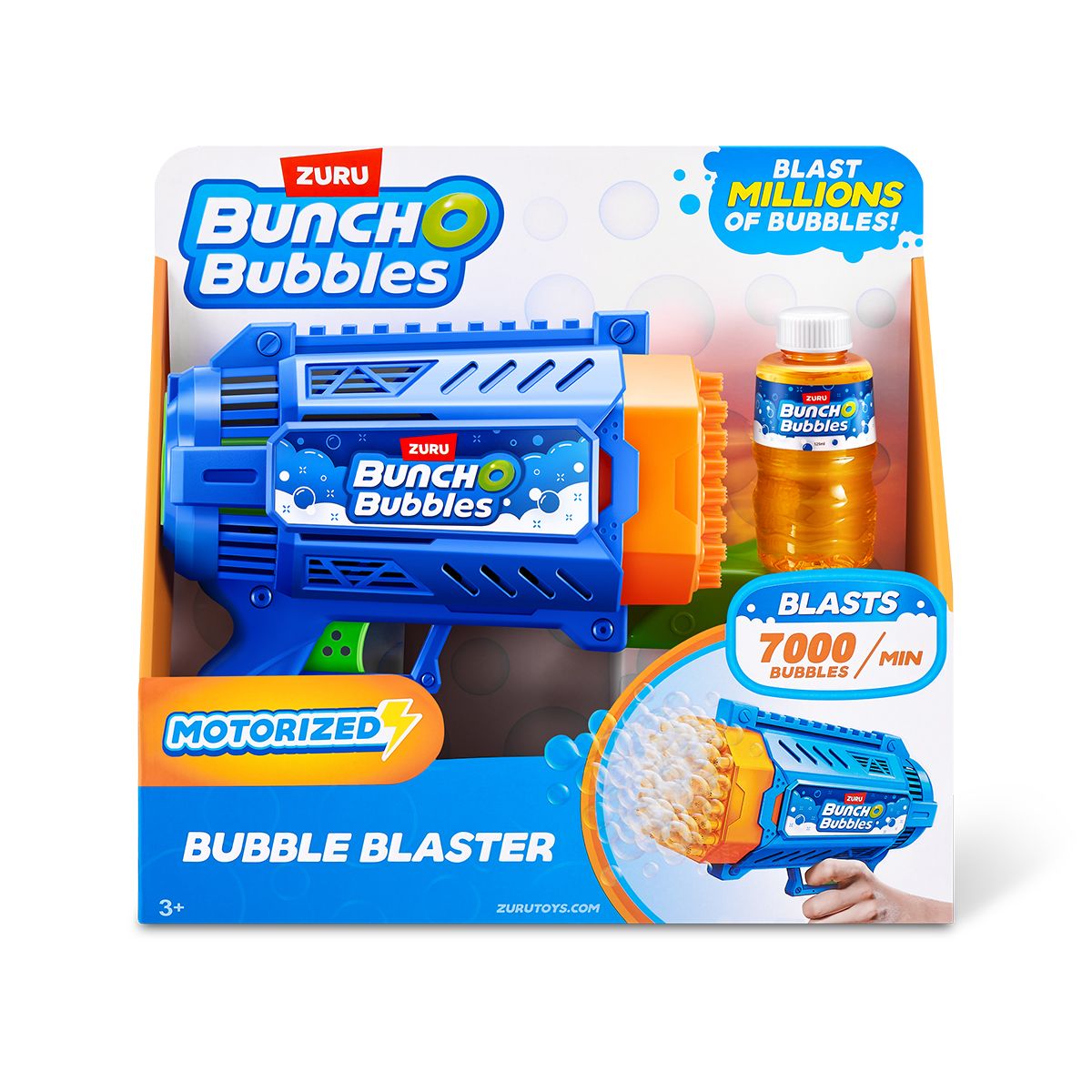 Игровой набор Bunch O Bubbles серии Medium - Бластер с мыльными пузырями  фото 7