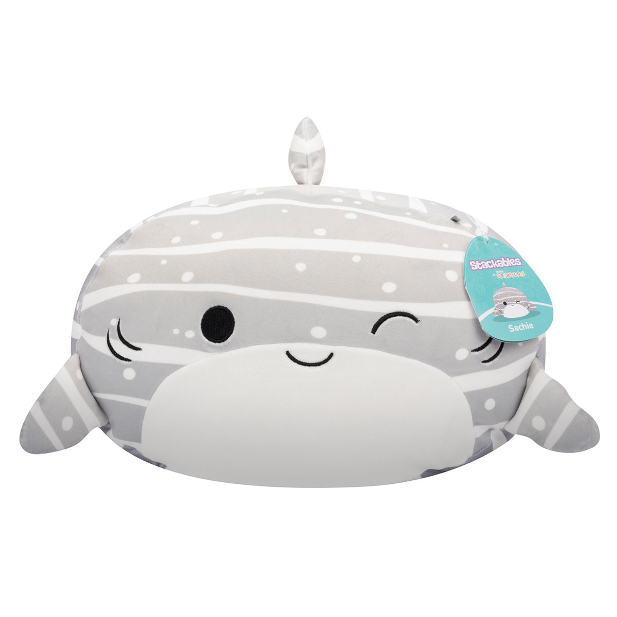 Мягкая игрушка Squishmallows – Китовая акула Сачи (30 cm)  фото 7
