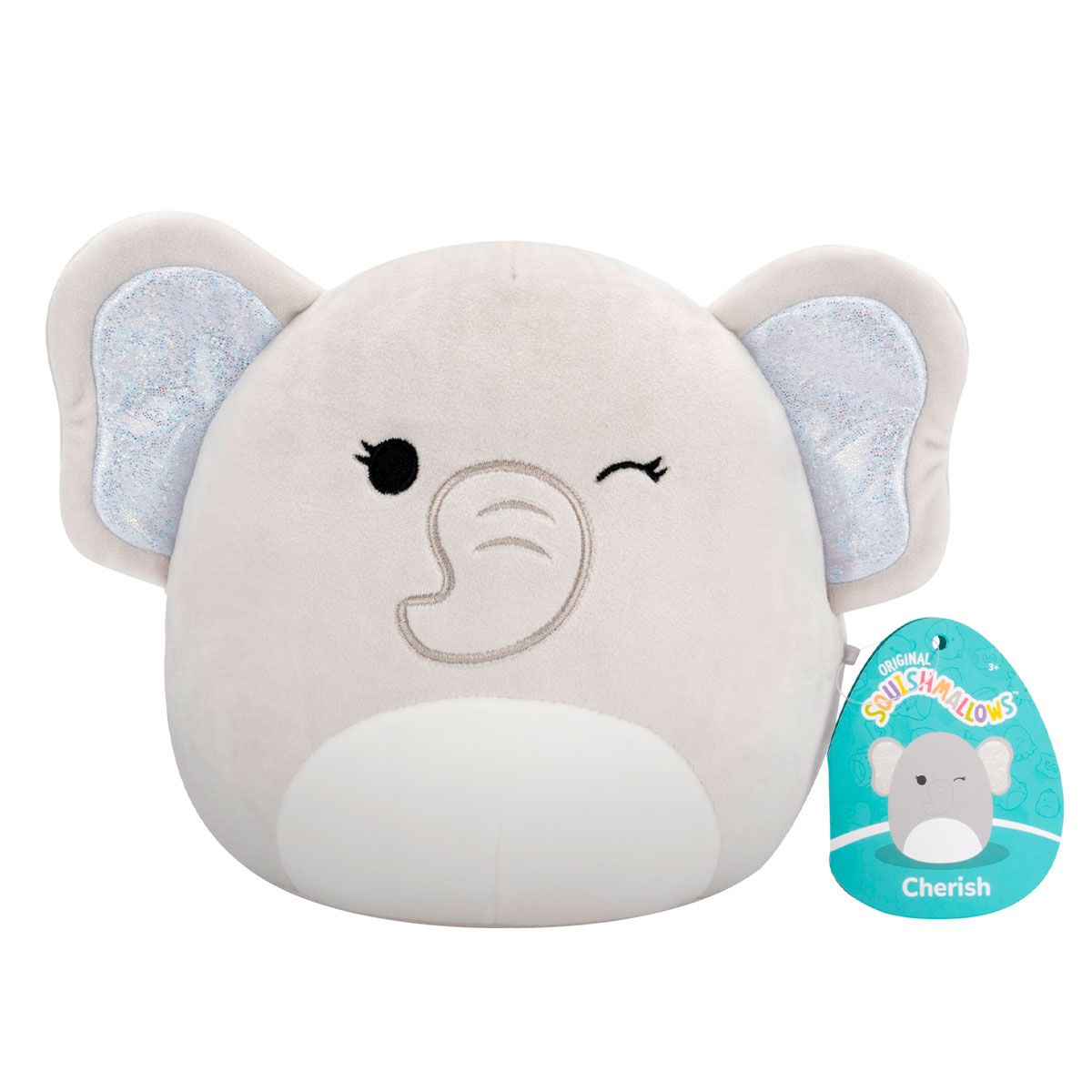 Мягкая игрушка Squishmallows – Слон Чериш (19 cm)  фото 7