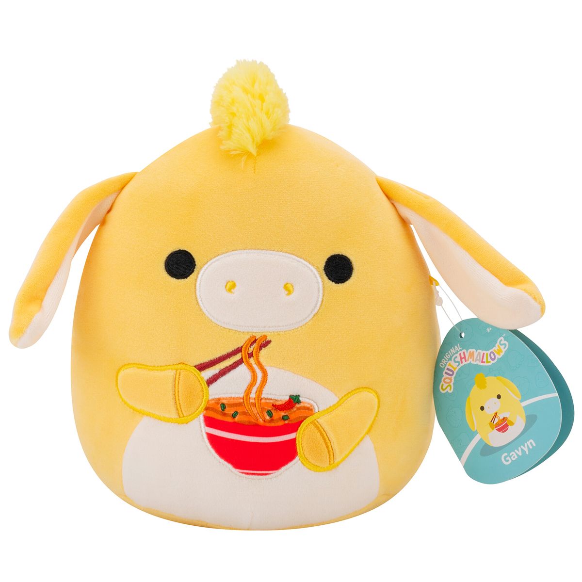 М'яка іграшка Squishmallows - Віслючок Гевін (19 см)  фото 7