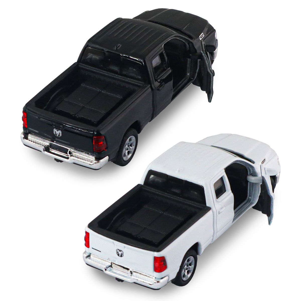 Автомодель - RAM 1500 2019 (білий, чорний)  фото 7