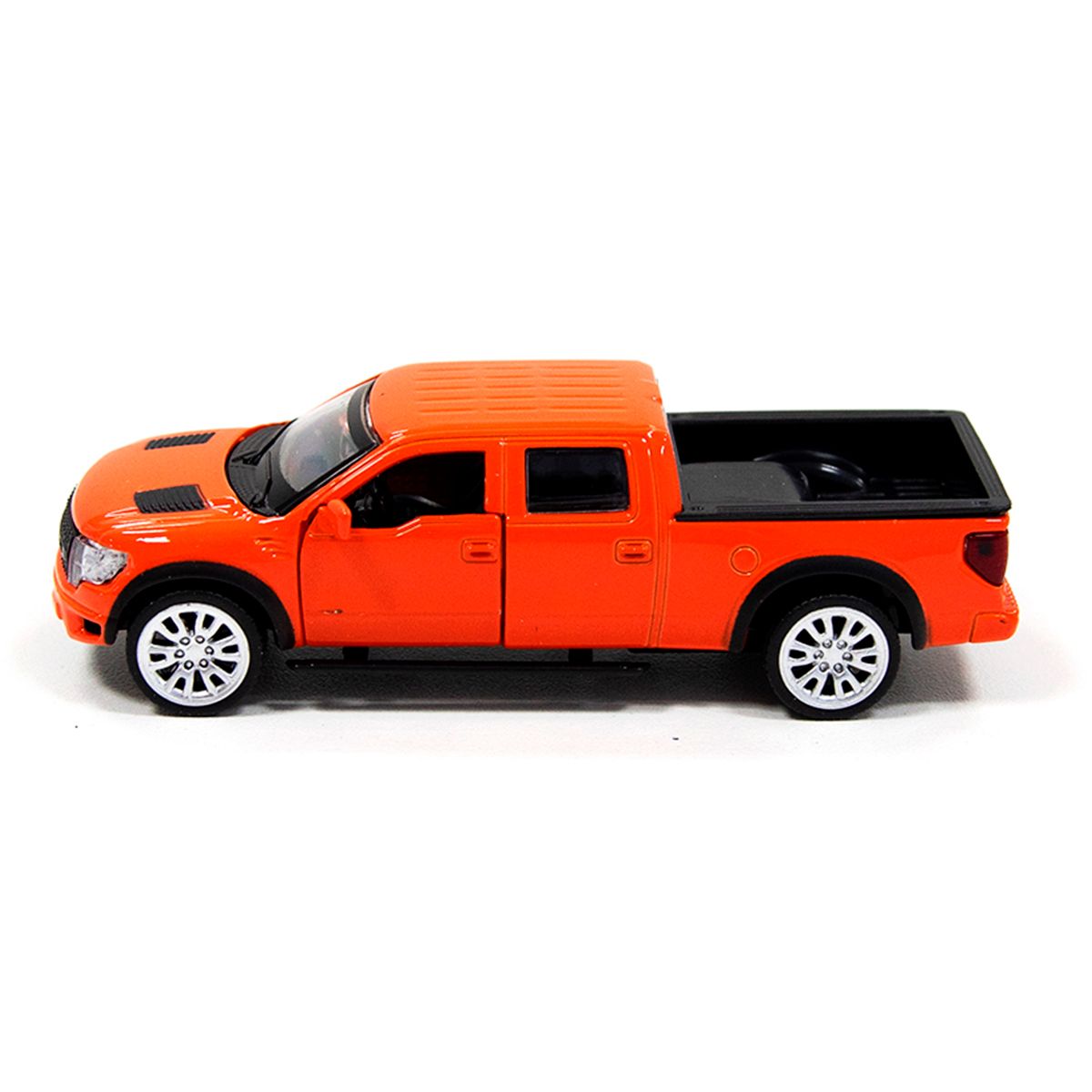 Автомодель - FORD F-150 SVT Raptor (оранжевый)  фото 7