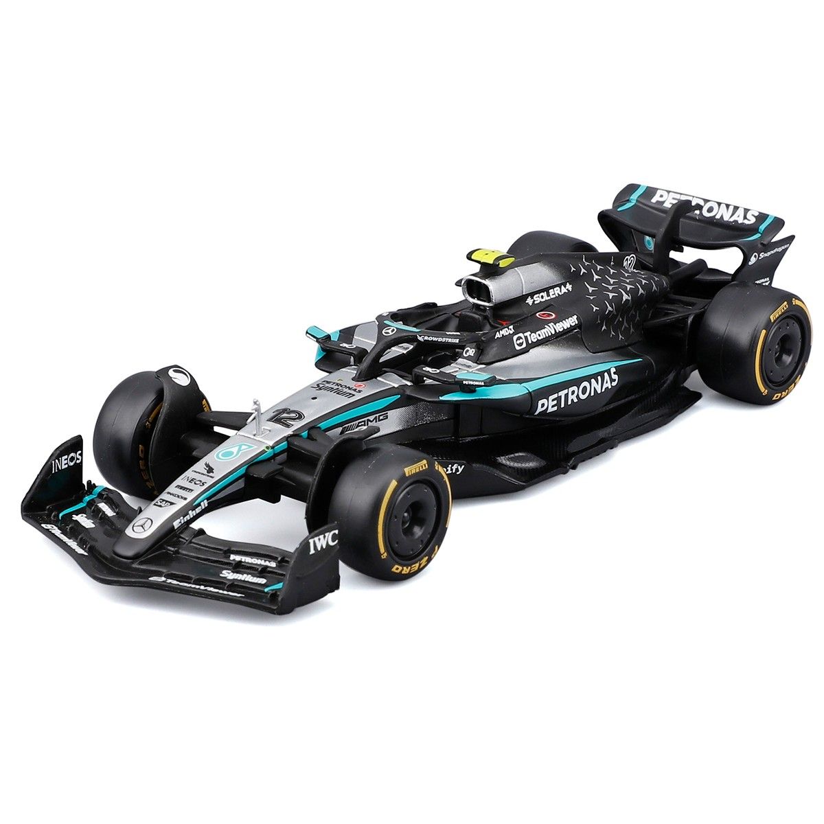 Автомодель – Mercedes-AMG F1 W16 Petronas (2025) (1:43)  фото 7