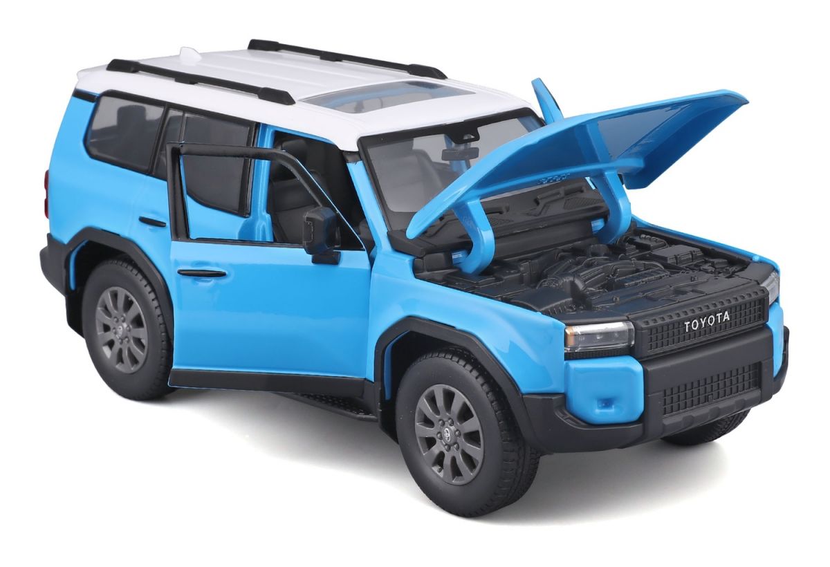 Машинка іграшкова 2024 Toyota Land Cruiser, масштаб 1:24 синій  фото 7