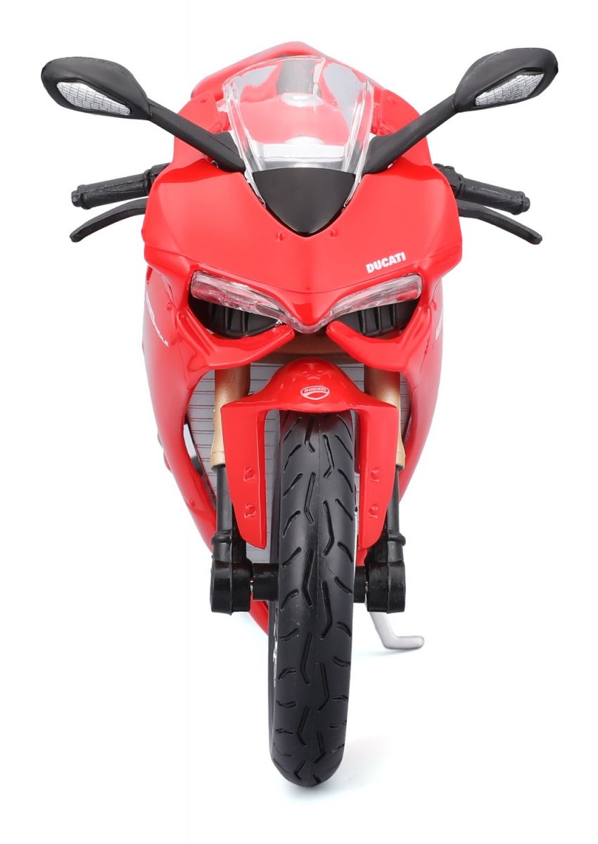 Збірна модель мотоцикла Ducati 1199 Panigale, масштаб 1:12, червоний  фото 7