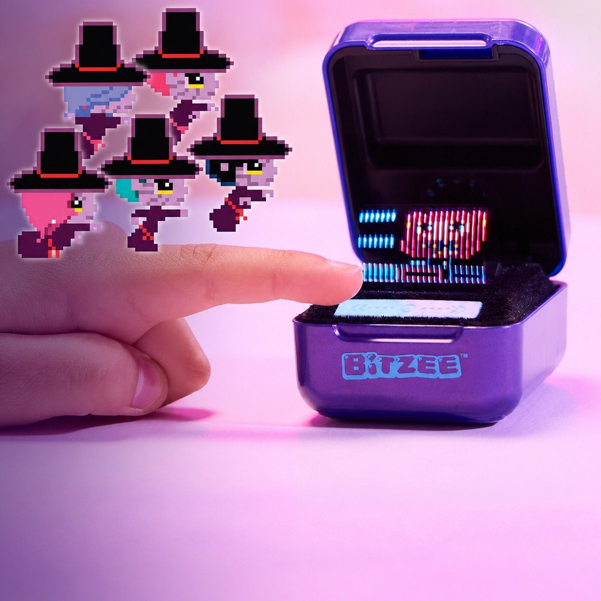 Інтерактивна іграшка з віртуальними цифровими героями Bitzee - Кейпоп-мисливиці на демонів  фото 7