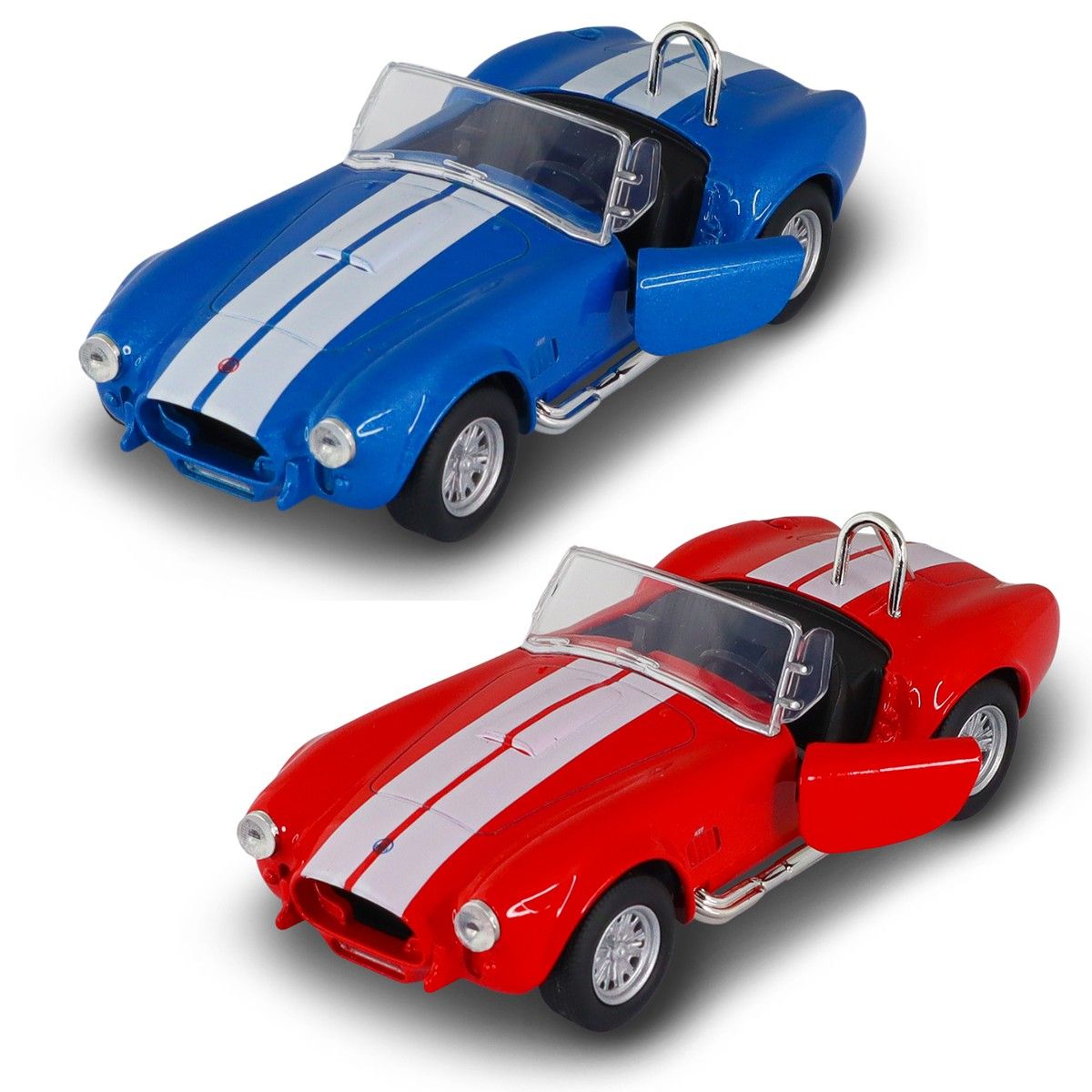 Автомодель – Shelby Cobra 427 SC 1965 (красный, синий)  фото 7