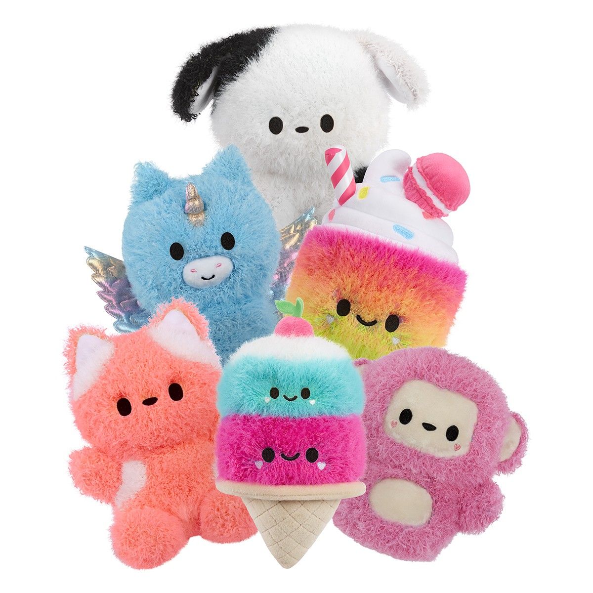 М’яка іграшка-антистрес Fluffie Stuffiez серії Small Plush - Котик