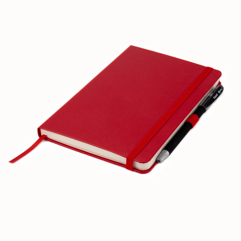 Книга записна Partner, 125*195, 96арк, кліт, черв Книга записна Partner, 125*195, 96арк, кліт, черв