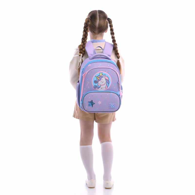 Рюкзак GoPack Education каркасний 597M-3 Fairytale Unicorn  фото 8