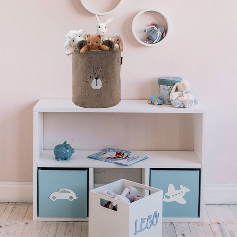 Кошик для зберігання 3100 Sweet Bear 30х35 см, плюшевий  фото 8