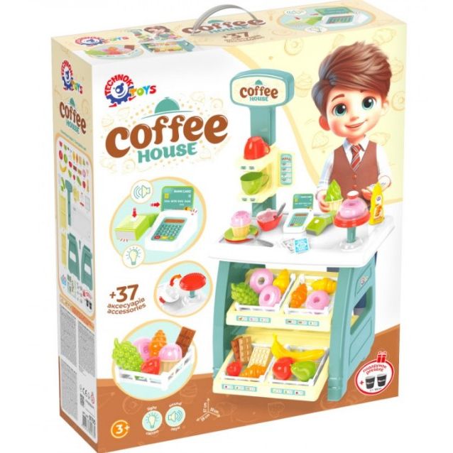 Іграшковий набір "Кавʼярня ТехноК" коробка (58×48×15. 5 см)  фото 8