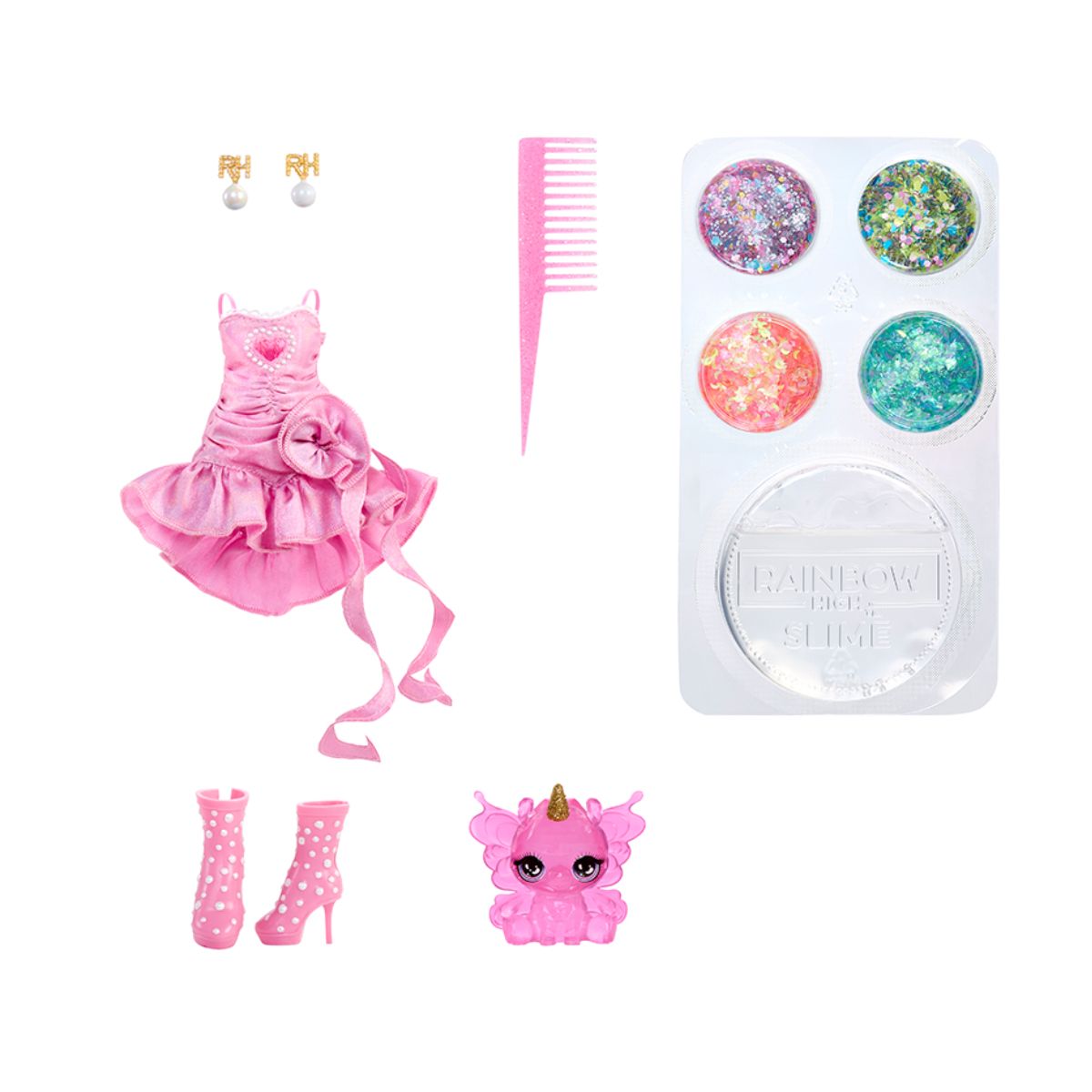 Ігровий набір з лялькою Rainbow High серії Rainbow Shimmers - Белла  фото 8
