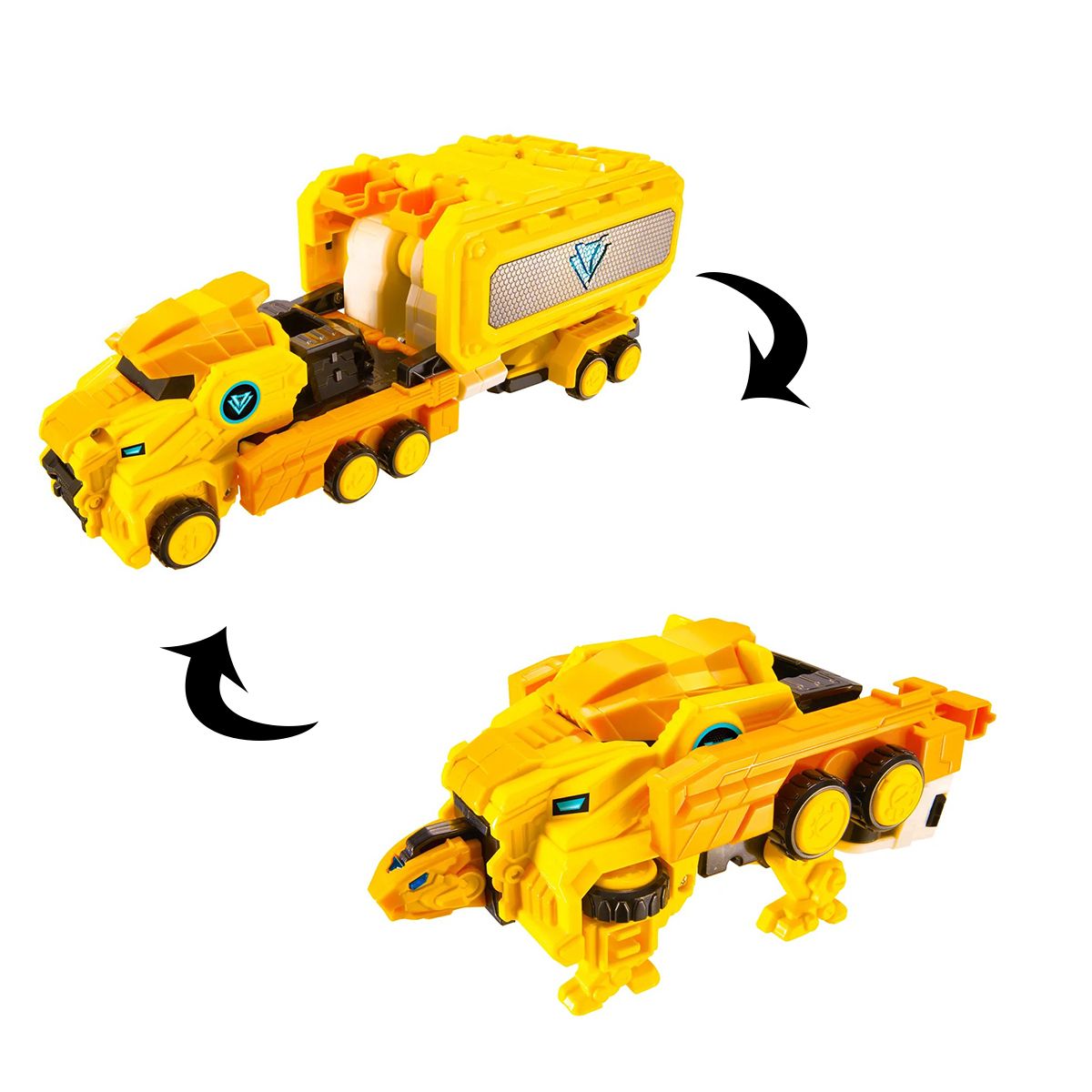 Ігровий набір з роботом-трансформером Dinoster - Стего Трон  фото 8