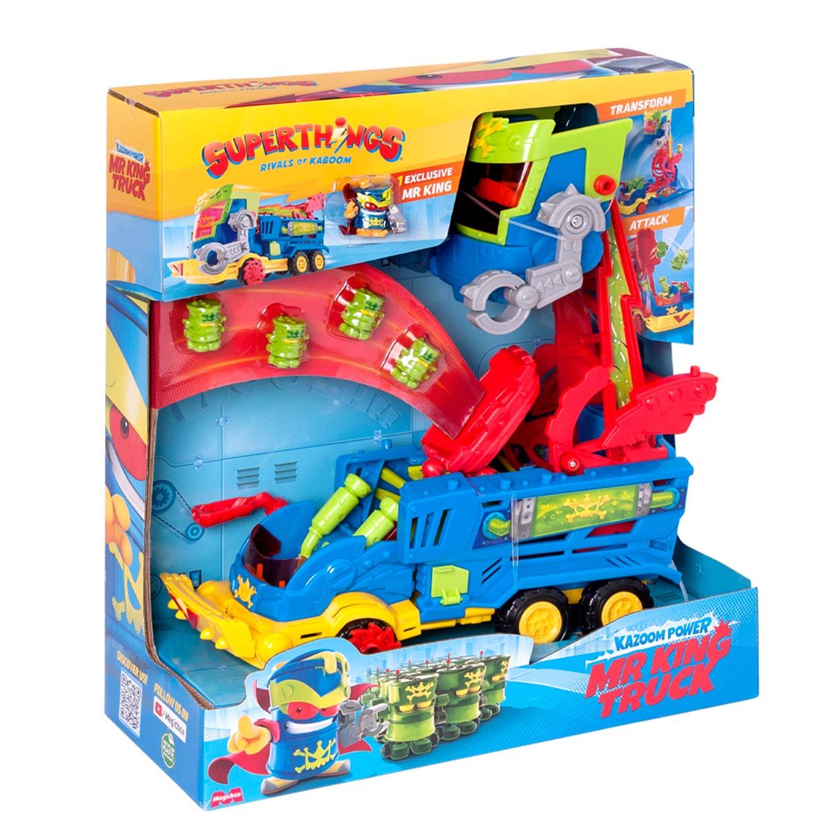 Ігровий набір SuperThings - Трак Містера Кінга  фото 8