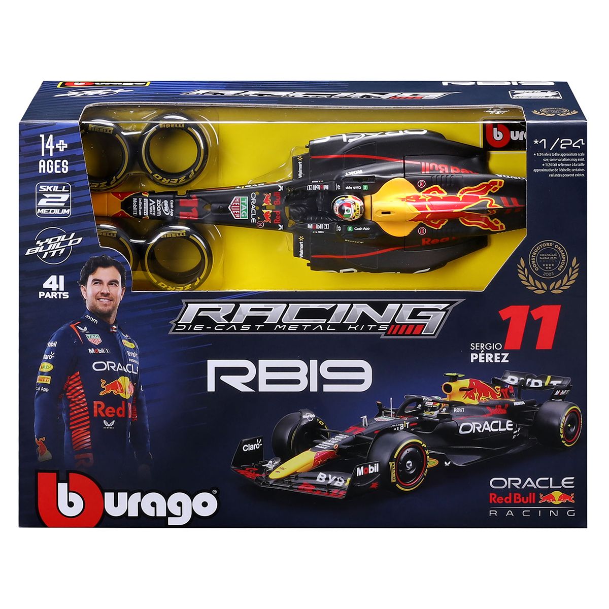 Авто-конструктор - Oracle Red Bull Racing RB19 (1:24)  фото 8