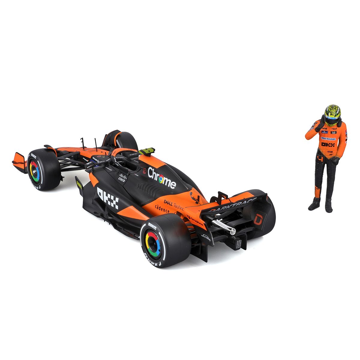 Автомодель з фігуркою - McLaren MCL38 (1:24)  фото 8