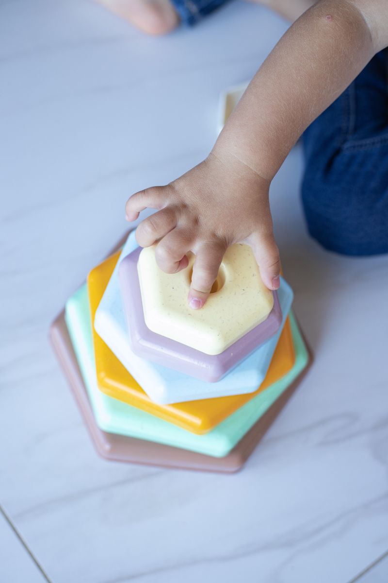 ECO Іграшка розвиваюча Пірамідка, ELFIKI  фото 8