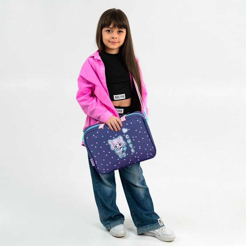 Шкільна текстильна сумка Kite A4, 1 від. , 589 Be Friends  фото 8