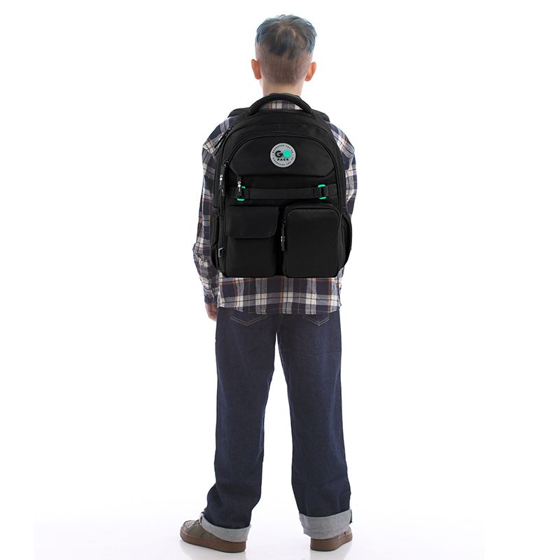 Рюкзак GoPack Education 183 чорний  фото 8
