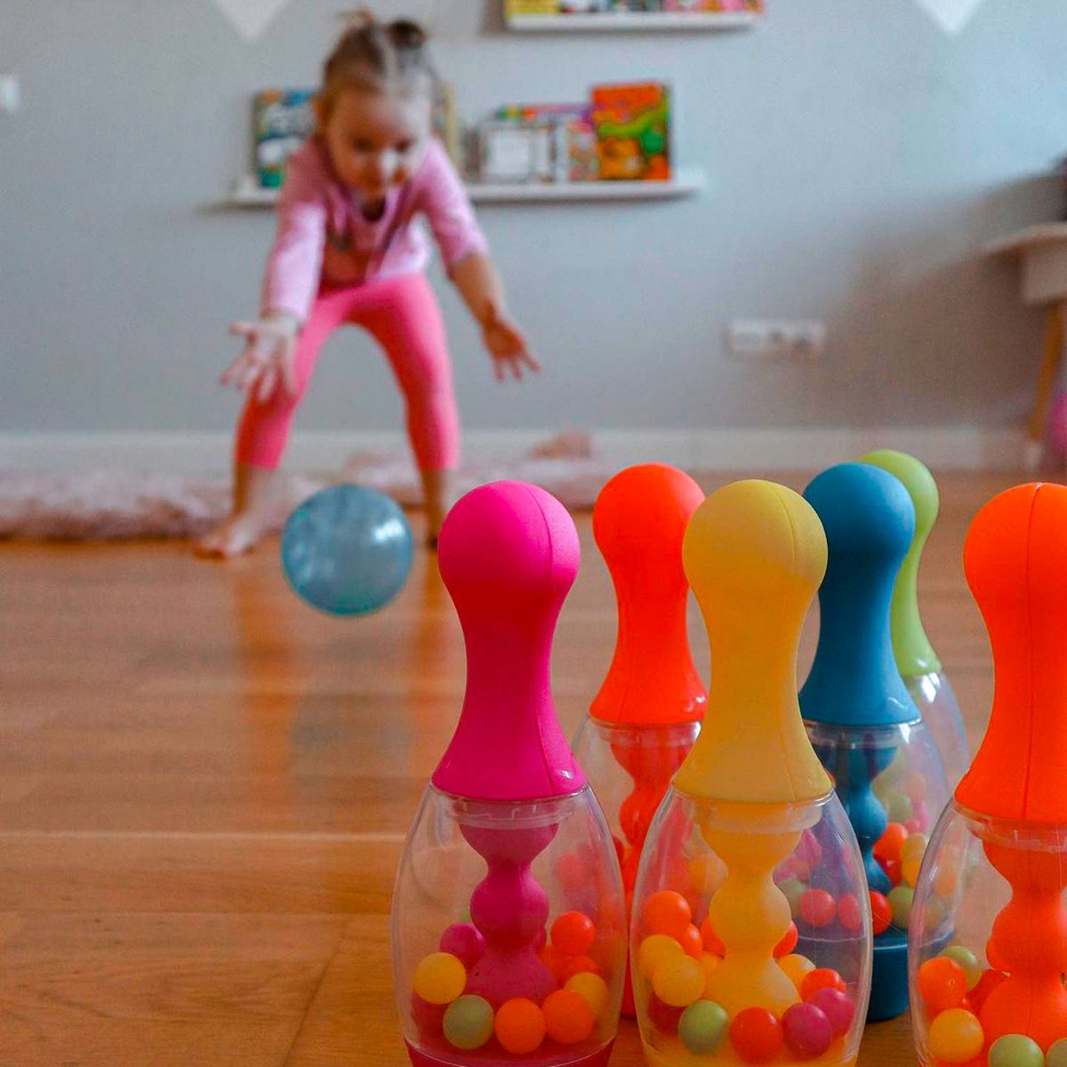Игровой набор – "Красочный боулинг"  фото 8
