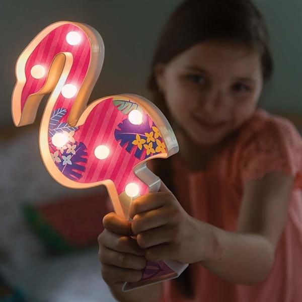 Набір для створення підсвічування 4M "Фламінго"  фото 8