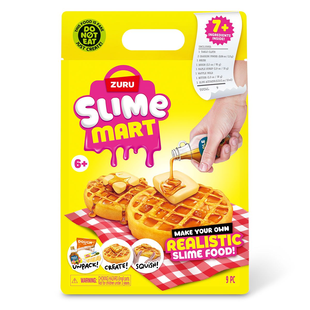Игровой набор со слаймами SLIME MART серии "Shopping Bag" – БЕЛЬГИЙСКИЕ ВАФЛИ  фото 8