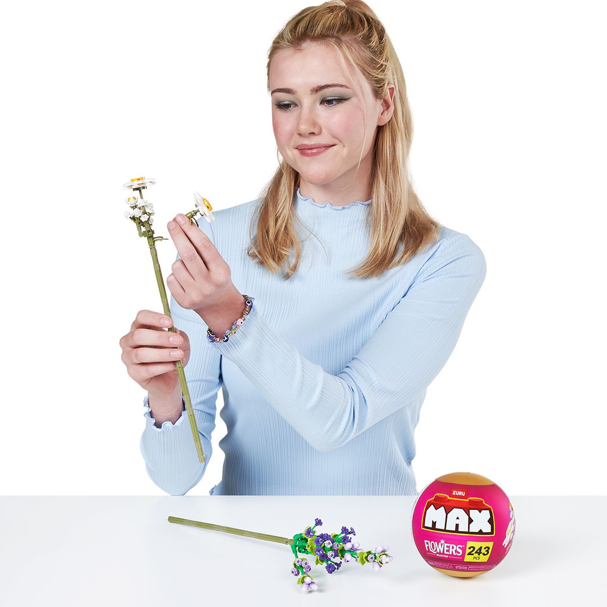 Конструктор в капсулі Max S1 – Садові квіти  фото 8