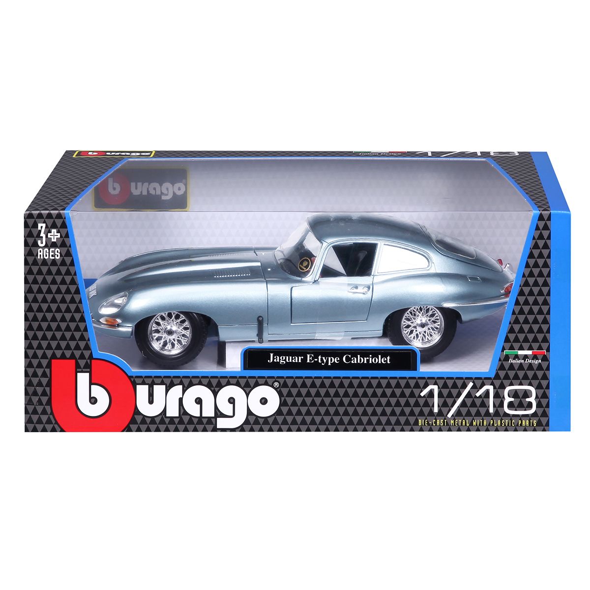 Автомодель - Jaguar E-Type Coupe (1961) (1:18)  фото 8