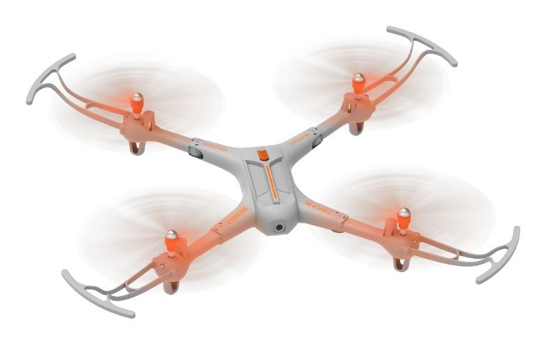 Квадрокоптер на радиоуправлении с складываемой конструкцией и FPV-камерой  фото 8