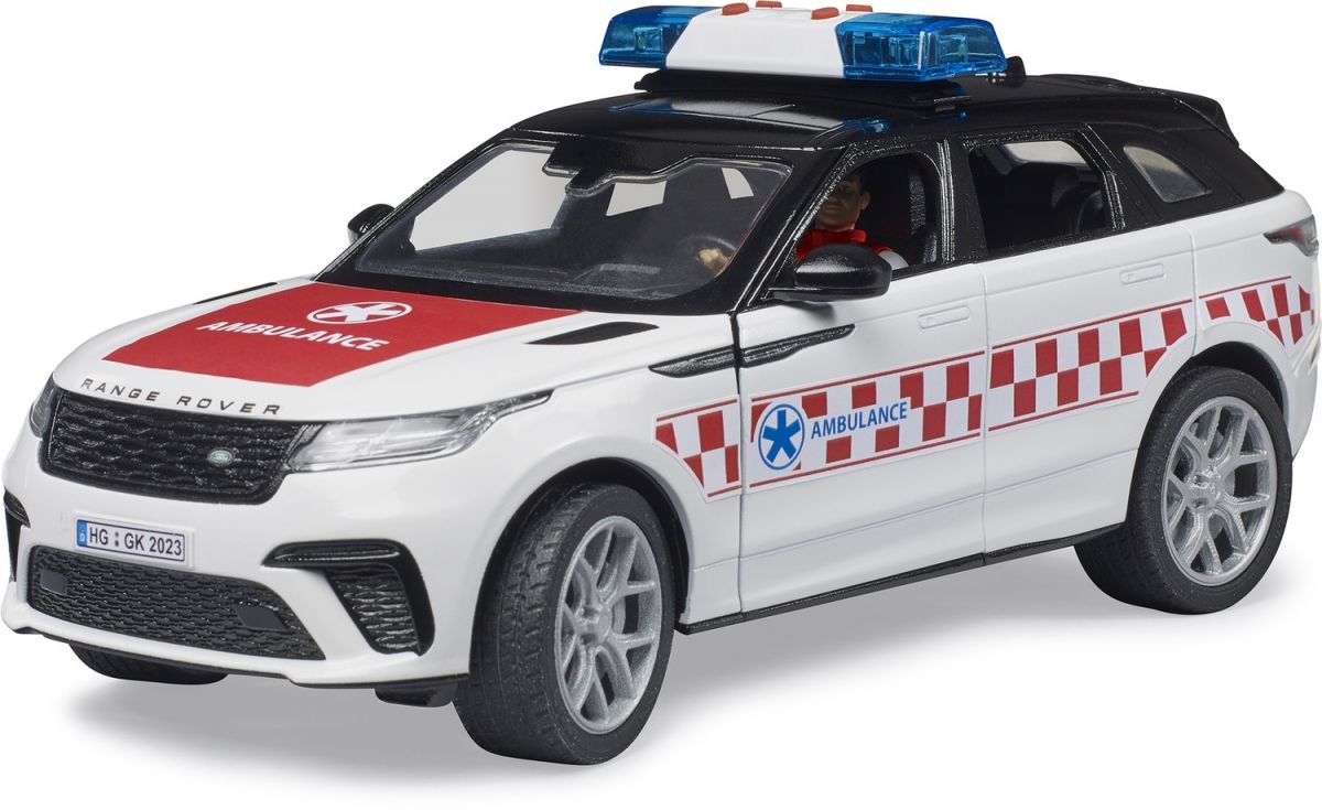 Набір іграшковий.  Автомобіль швидкої допомоги Range Rover Velar з фігуркою  фото 8