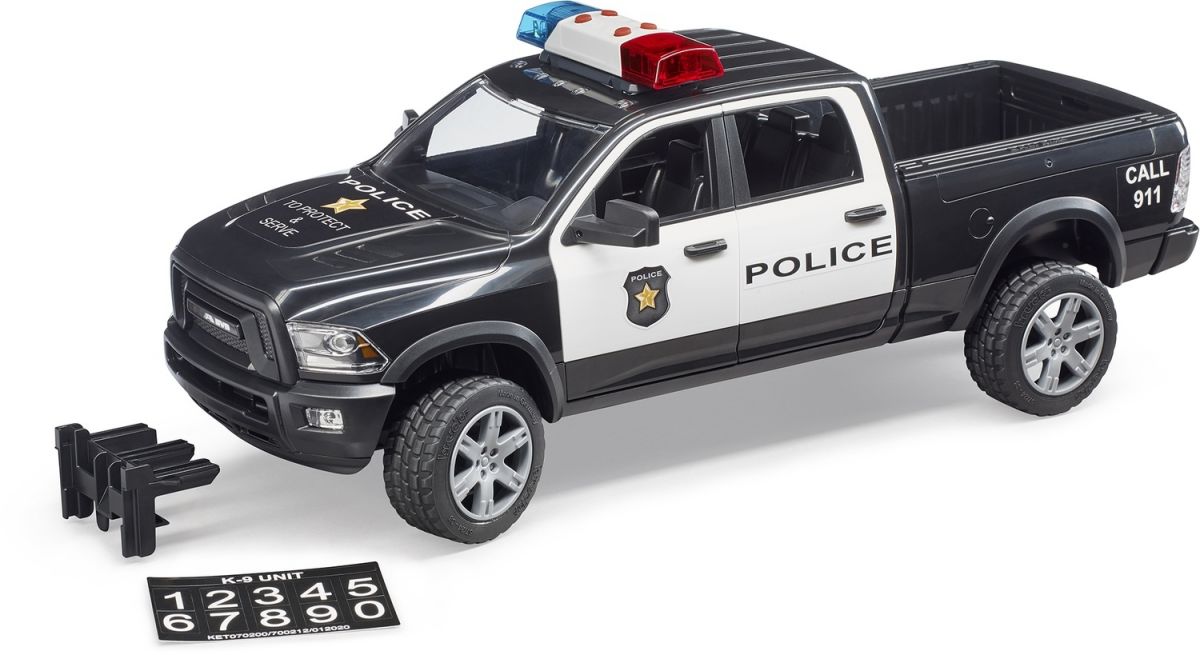 Набір іграшковий.  Поліцейський RAM 2500 з фігуркою поліцейського  фото 8