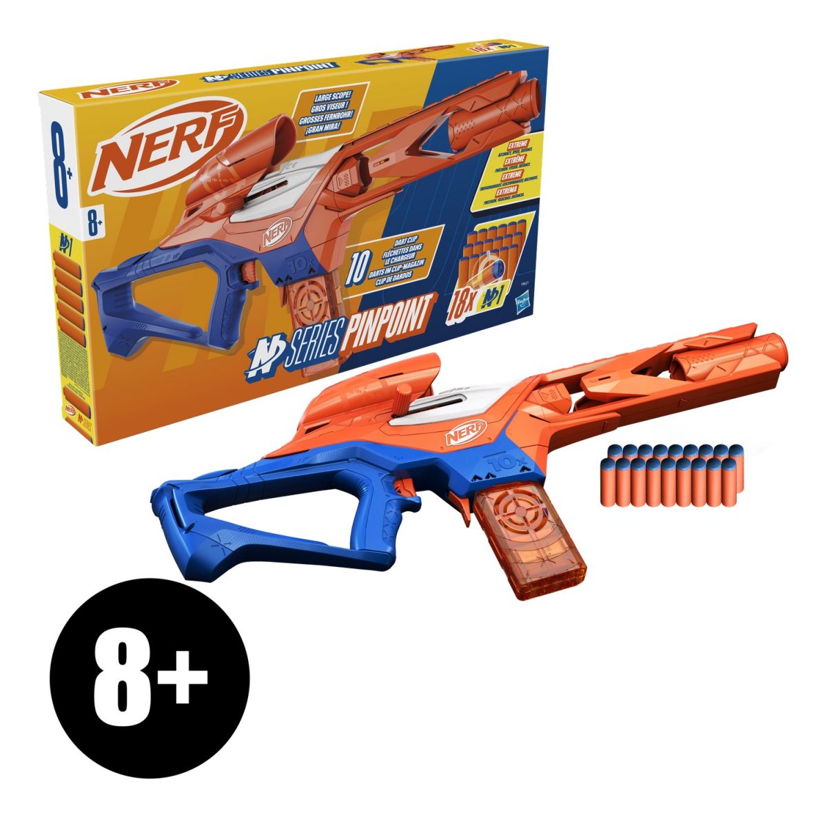 Бластер іграшковий Пінпойнт, серія Nerf N Series  фото 8