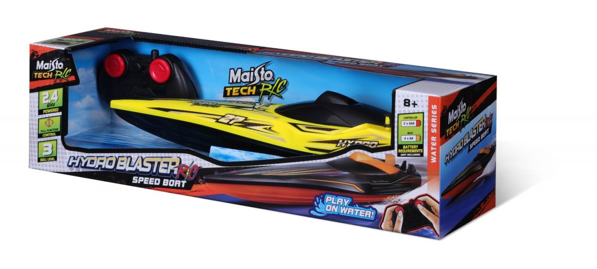 Катер на р/у Hydro Blaster Speed Boat - жовтий  фото 8