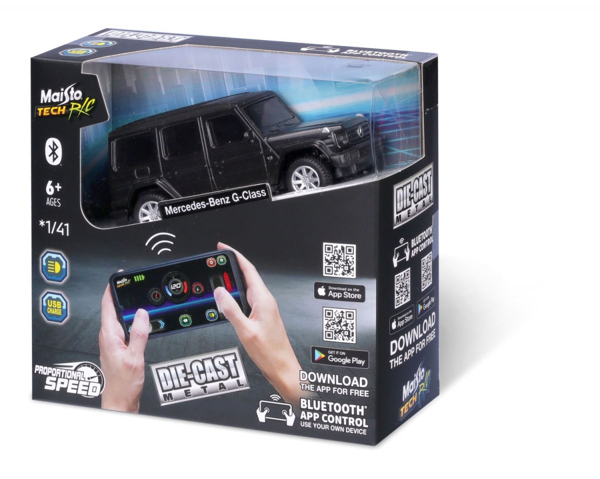 Машинка іграшкова на дистанційному керуванні Mercedes-Benz G-Class, масштаб 1:41  фото 8